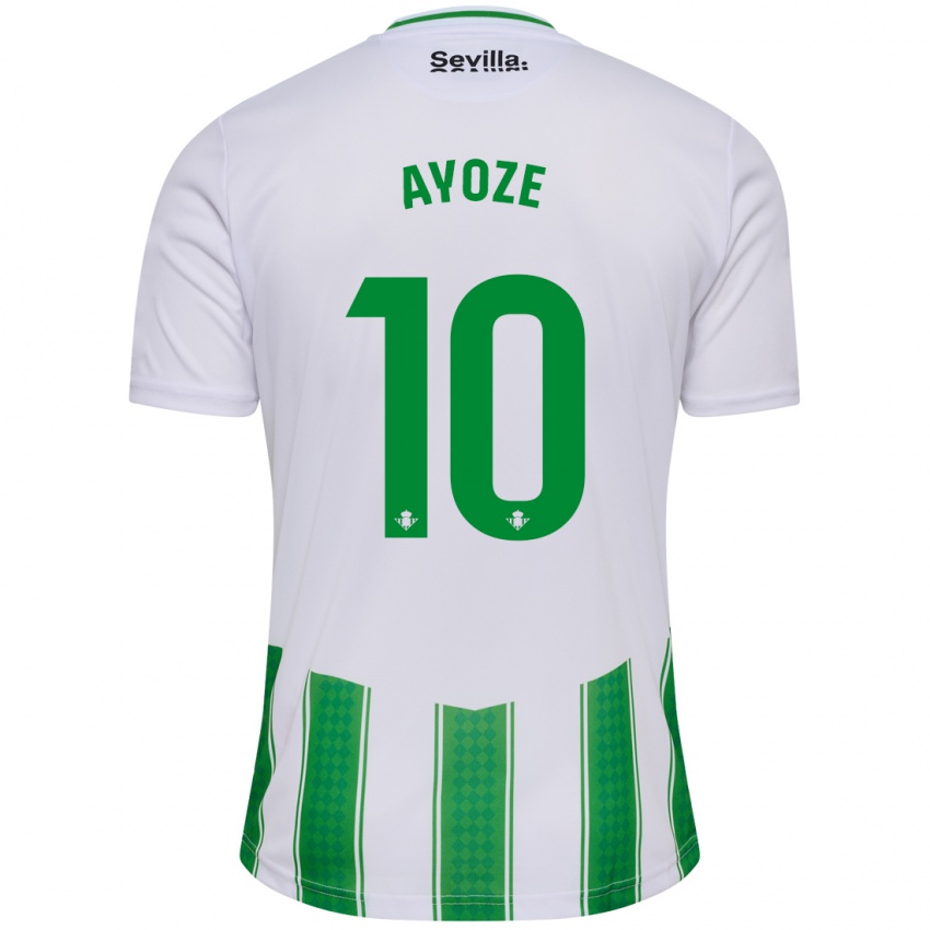 Herren Ayoze Perez #10 Weiß Heimtrikot Trikot 2023/24 T-Shirt Österreich