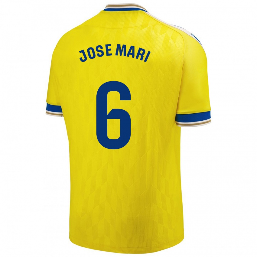 Herren José Mari #6 Gelb Heimtrikot Trikot 2023/24 T-Shirt Österreich