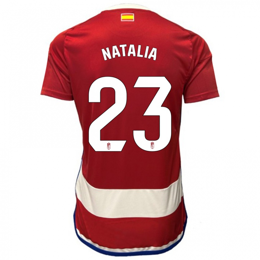 Herren Natalia #23 Rot Heimtrikot Trikot 2023/24 T-Shirt Österreich