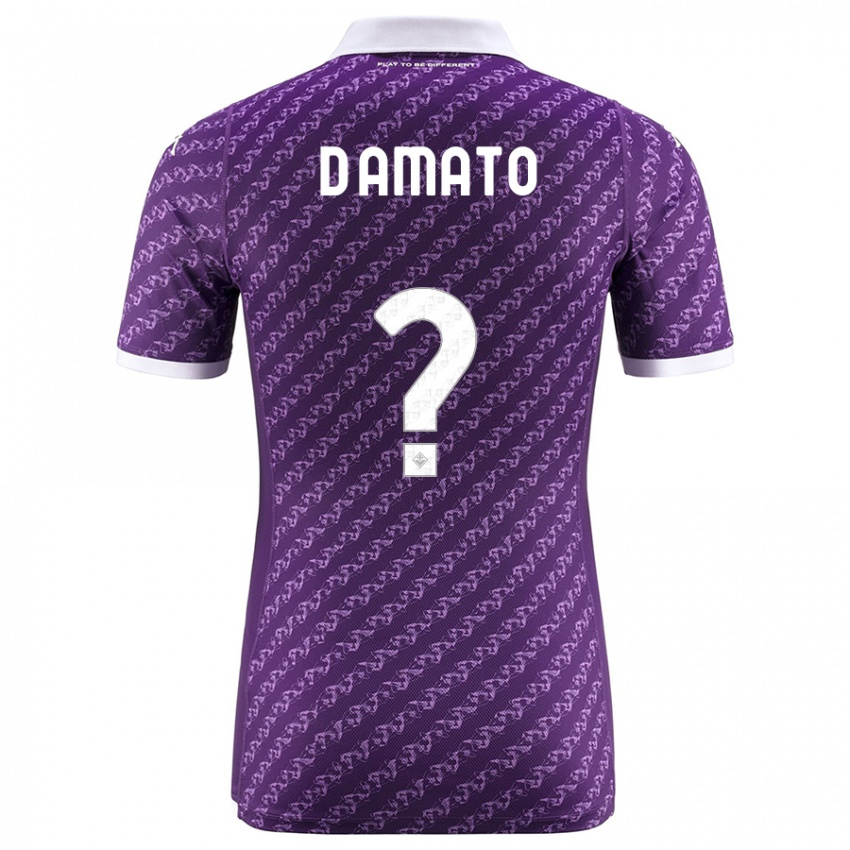 Herren Gabriele D'amato #0 Violett Heimtrikot Trikot 2023/24 T-Shirt Österreich