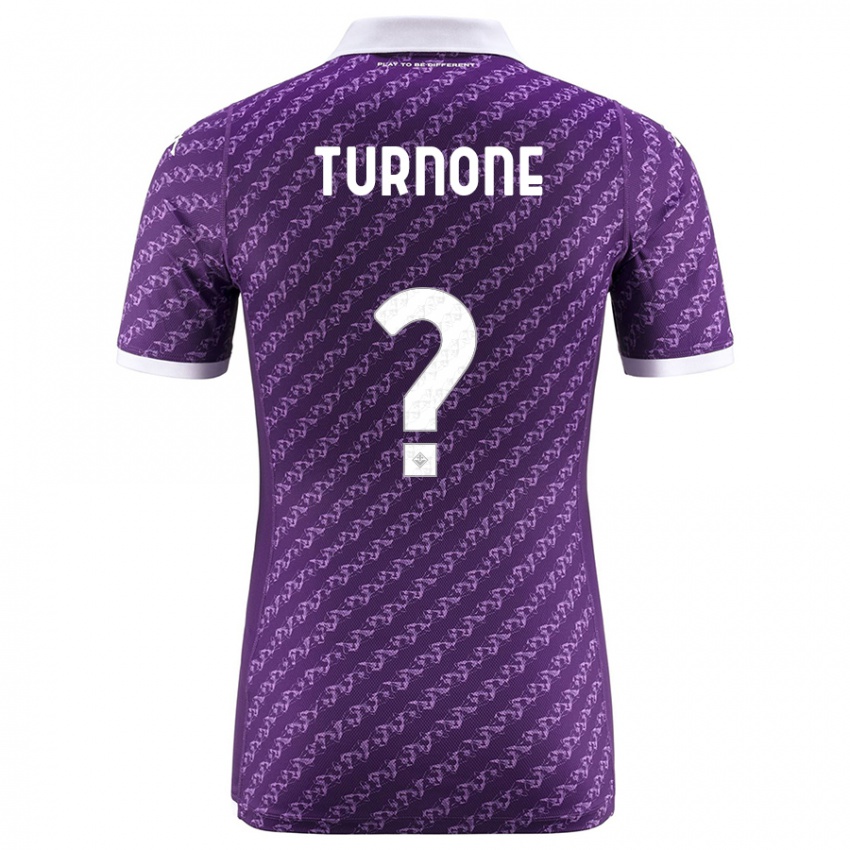 Herren Niccolò Turnone #0 Violett Heimtrikot Trikot 2023/24 T-Shirt Österreich