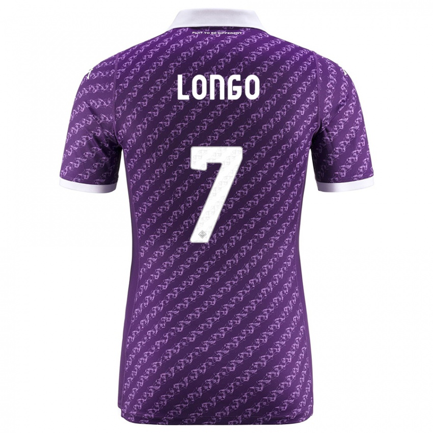 Herren Miriam Longo #7 Violett Heimtrikot Trikot 2023/24 T-Shirt Österreich