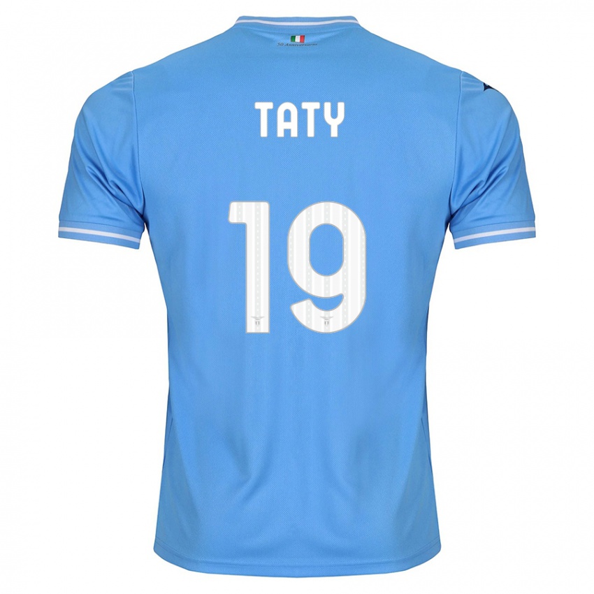 Herren Taty Castellanos #19 Blau Heimtrikot Trikot 2023/24 T-Shirt Österreich