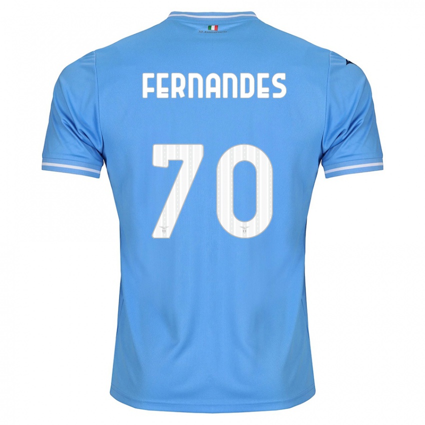 Herren Saná Fernandes #70 Blau Heimtrikot Trikot 2023/24 T-Shirt Österreich