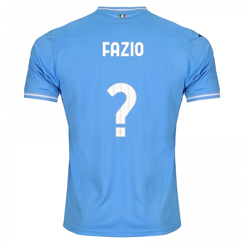 Herren Francesco Fazio #0 Blau Heimtrikot Trikot 2023/24 T-Shirt Österreich