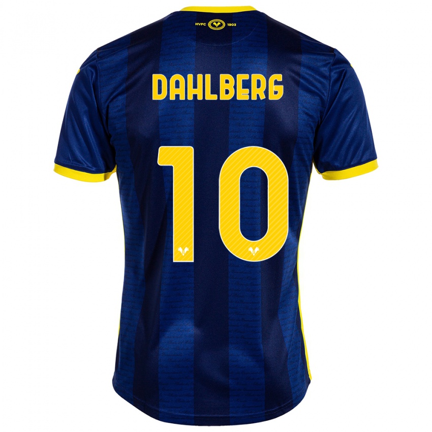 Herren Jonna Dahlberg #10 Marine Heimtrikot Trikot 2023/24 T-Shirt Österreich