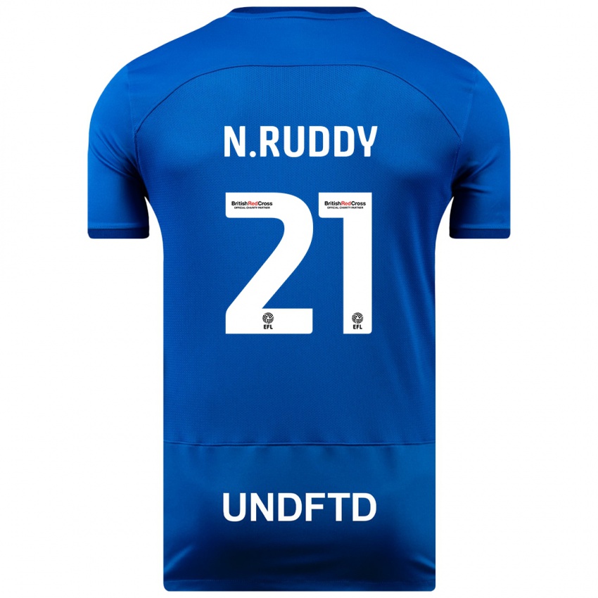 Herren John Ruddy #21 Blau Heimtrikot Trikot 2023/24 T-Shirt Österreich