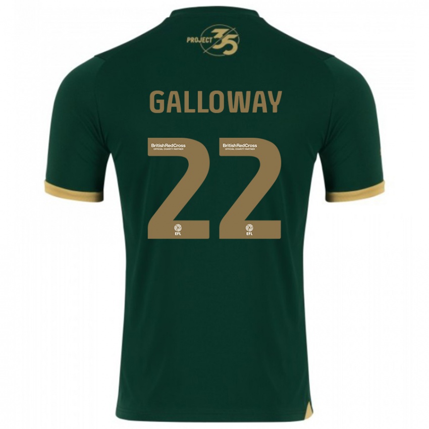 Herren Brendan Galloway #22 Grün Heimtrikot Trikot 2023/24 T-Shirt Österreich