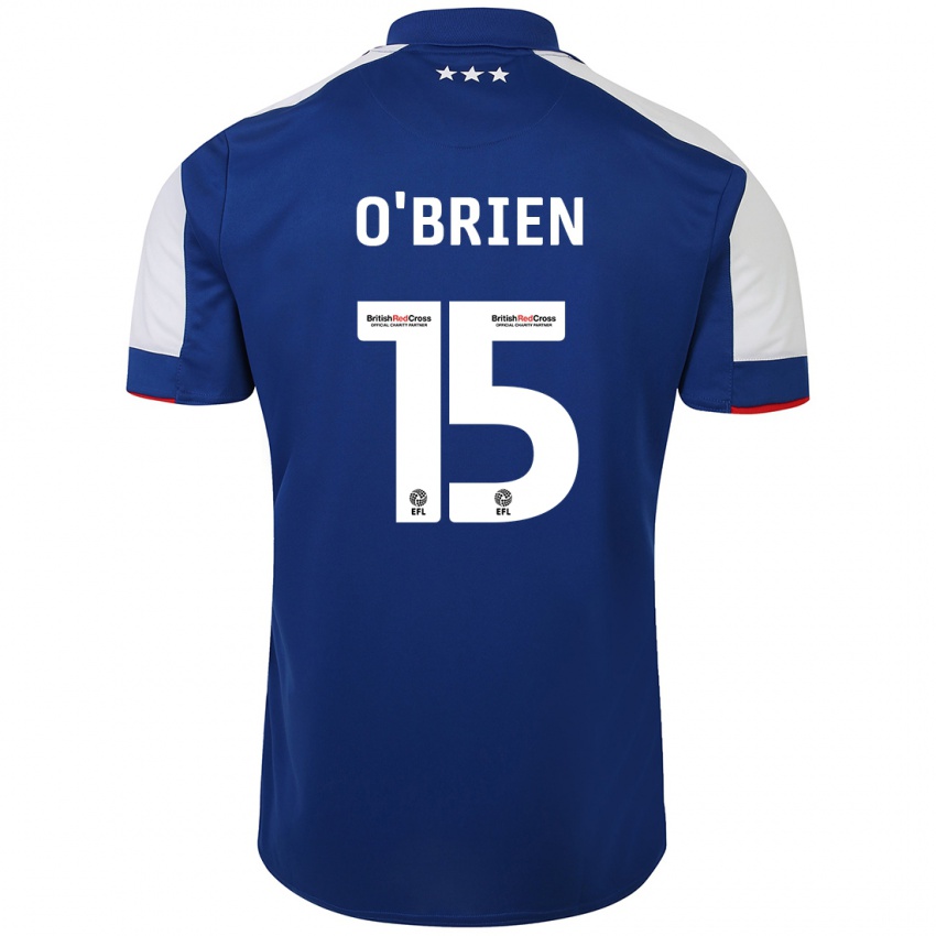 Herren Lucy O'brien #15 Blau Heimtrikot Trikot 2023/24 T-Shirt Österreich