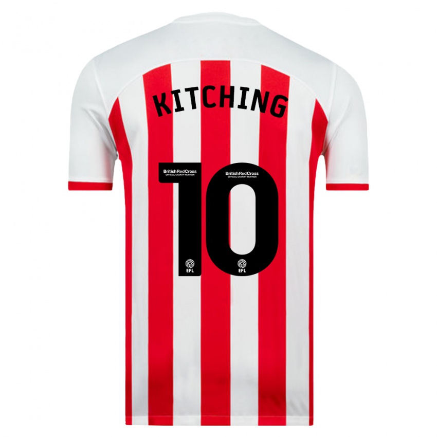 Herren Katie Kitching #10 Weiß Heimtrikot Trikot 2023/24 T-Shirt Österreich