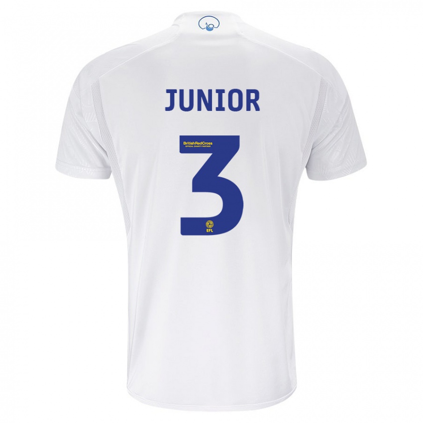 Herren Junior Firpo #3 Weiß Heimtrikot Trikot 2023/24 T-Shirt Österreich