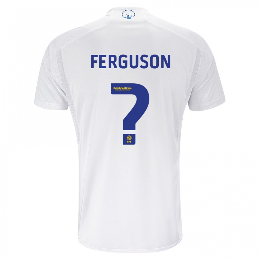 Herren Connor Ferguson #0 Weiß Heimtrikot Trikot 2023/24 T-Shirt Österreich