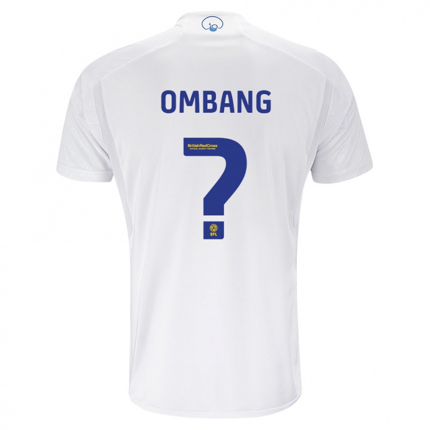 Herren Darryl Ombang #0 Weiß Heimtrikot Trikot 2023/24 T-Shirt Österreich