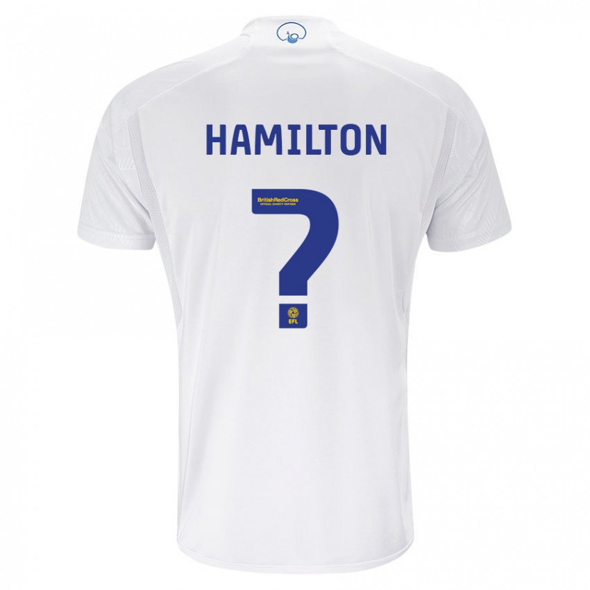 Herren Joshua Hamilton #0 Weiß Heimtrikot Trikot 2023/24 T-Shirt Österreich