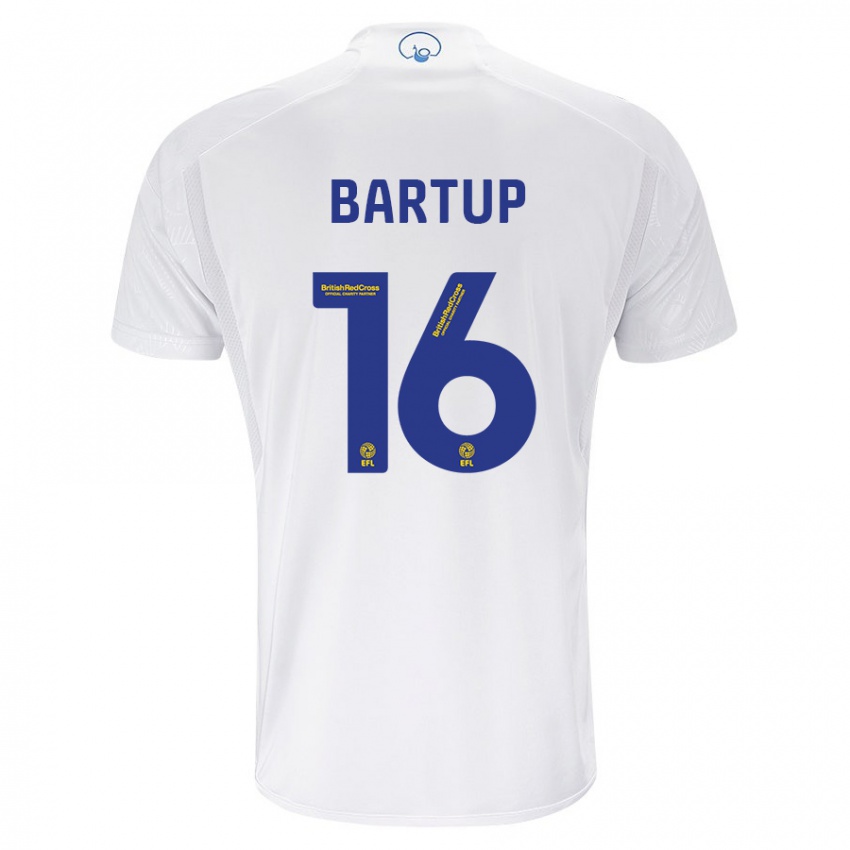 Herren Laura Bartup #16 Weiß Heimtrikot Trikot 2023/24 T-Shirt Österreich