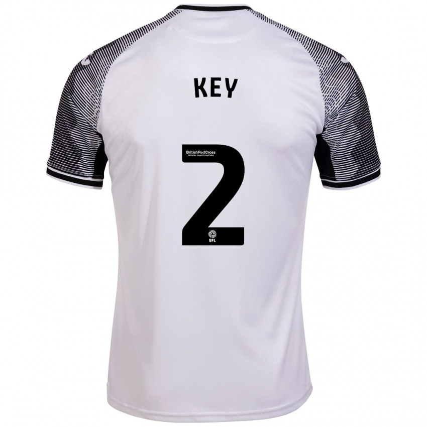 Herren Josh Key #2 Weiß Heimtrikot Trikot 2023/24 T-Shirt Österreich