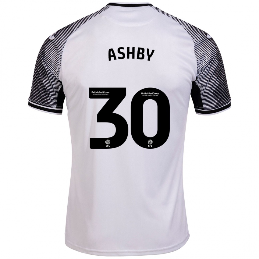 Herren Harrison Ashby #30 Weiß Heimtrikot Trikot 2023/24 T-Shirt Österreich