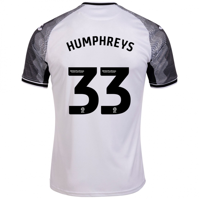 Herren Bashir Humphreys #33 Weiß Heimtrikot Trikot 2023/24 T-Shirt Österreich