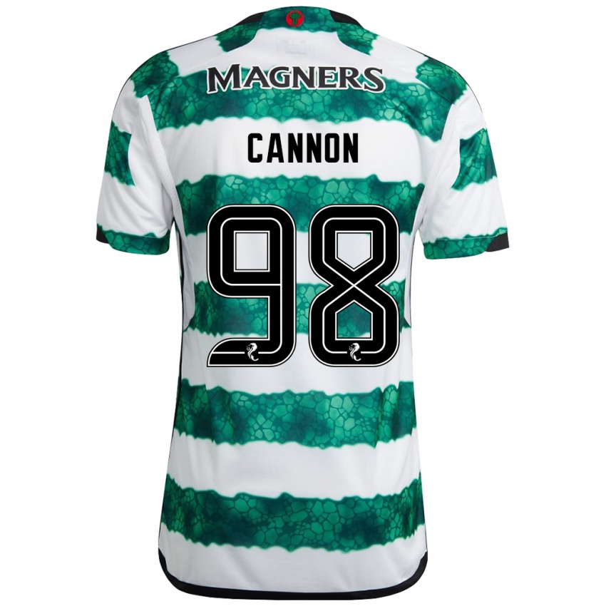 Herren Aidan Cannon #98 Grün Heimtrikot Trikot 2023/24 T-Shirt Österreich