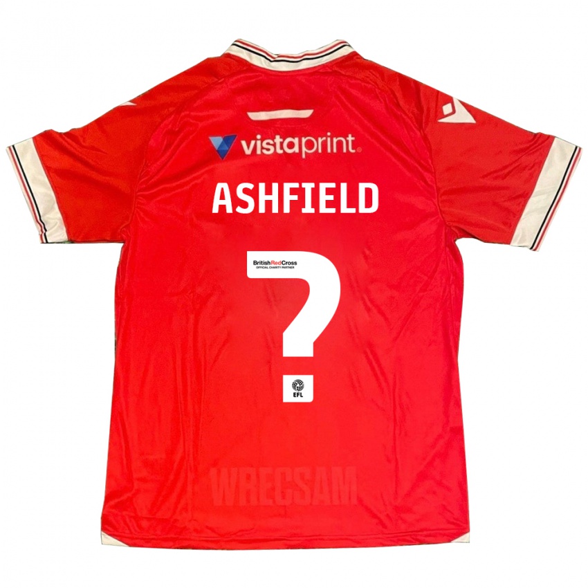 Herren Harry Ashfield #0 Rot Heimtrikot Trikot 2023/24 T-Shirt Österreich