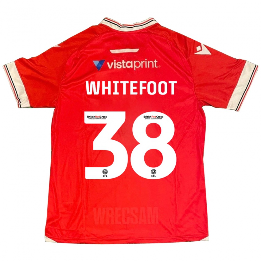 Herren Lily Whitefoot #38 Rot Heimtrikot Trikot 2023/24 T-Shirt Österreich