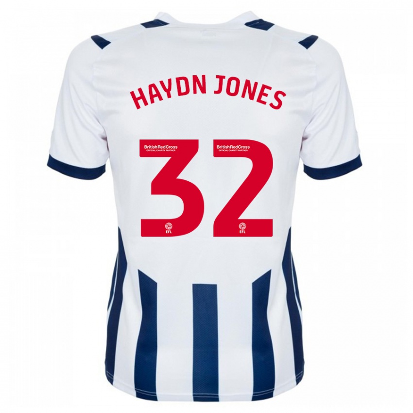 Herren Mackenzie Haydn Jones #32 Weiß Heimtrikot Trikot 2023/24 T-Shirt Österreich