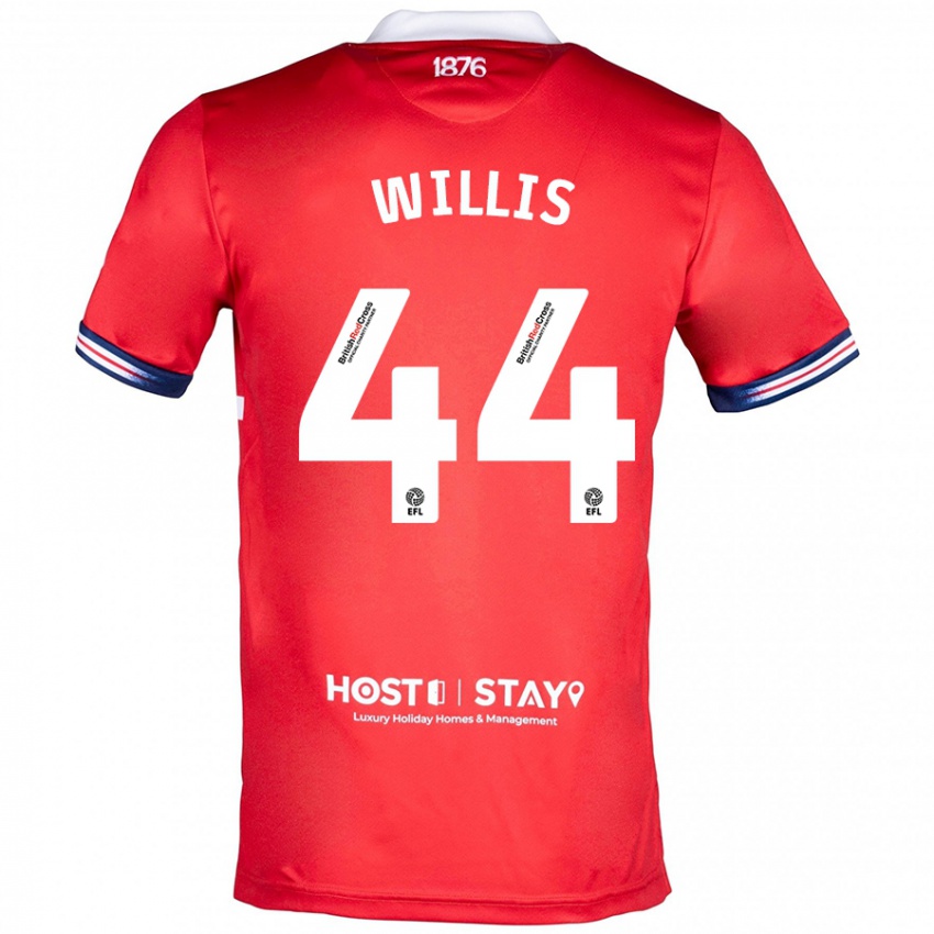 Herren Pharrell Willis #44 Rot Heimtrikot Trikot 2023/24 T-Shirt Österreich