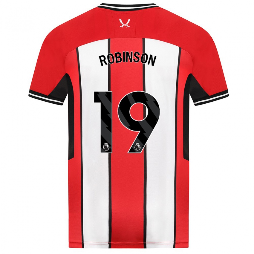 Herren Jack Robinson #19 Rot Heimtrikot Trikot 2023/24 T-Shirt Österreich