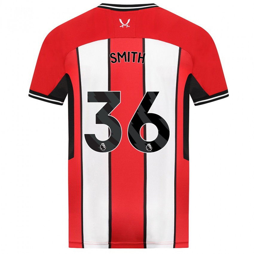 Herren Joshua Smith #36 Rot Heimtrikot Trikot 2023/24 T-Shirt Österreich