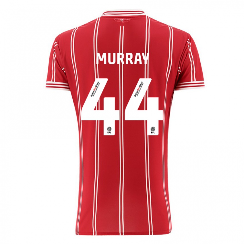 Herren Satara Murray #44 Rot Heimtrikot Trikot 2023/24 T-Shirt Österreich