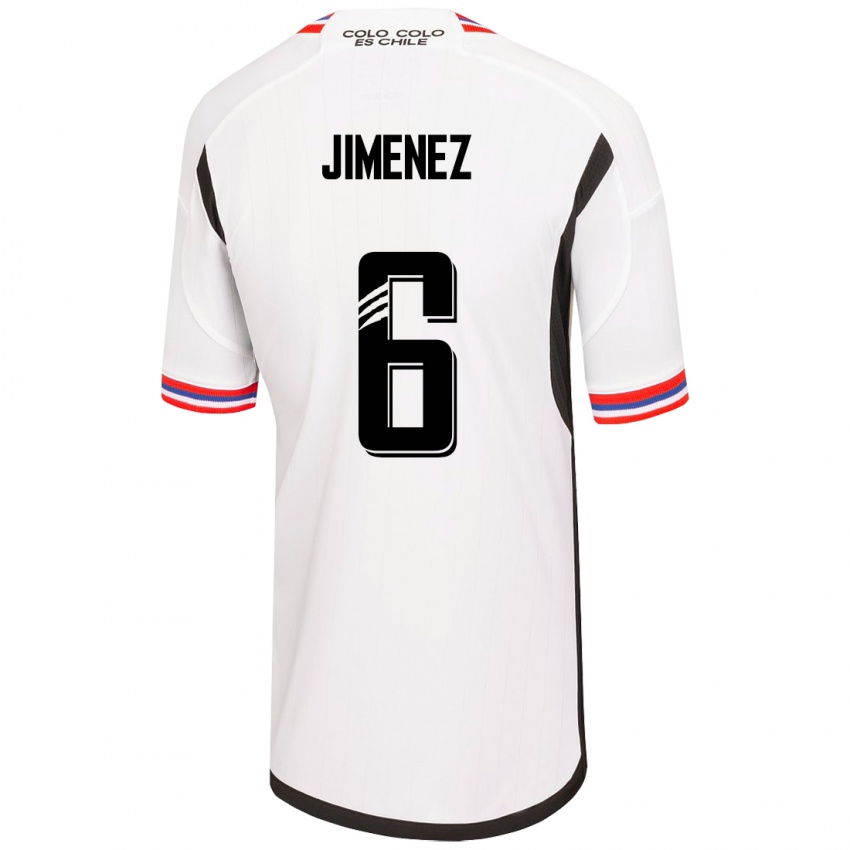 Herren Yastin Jiménez #6 Weiß Heimtrikot Trikot 2023/24 T-Shirt Österreich