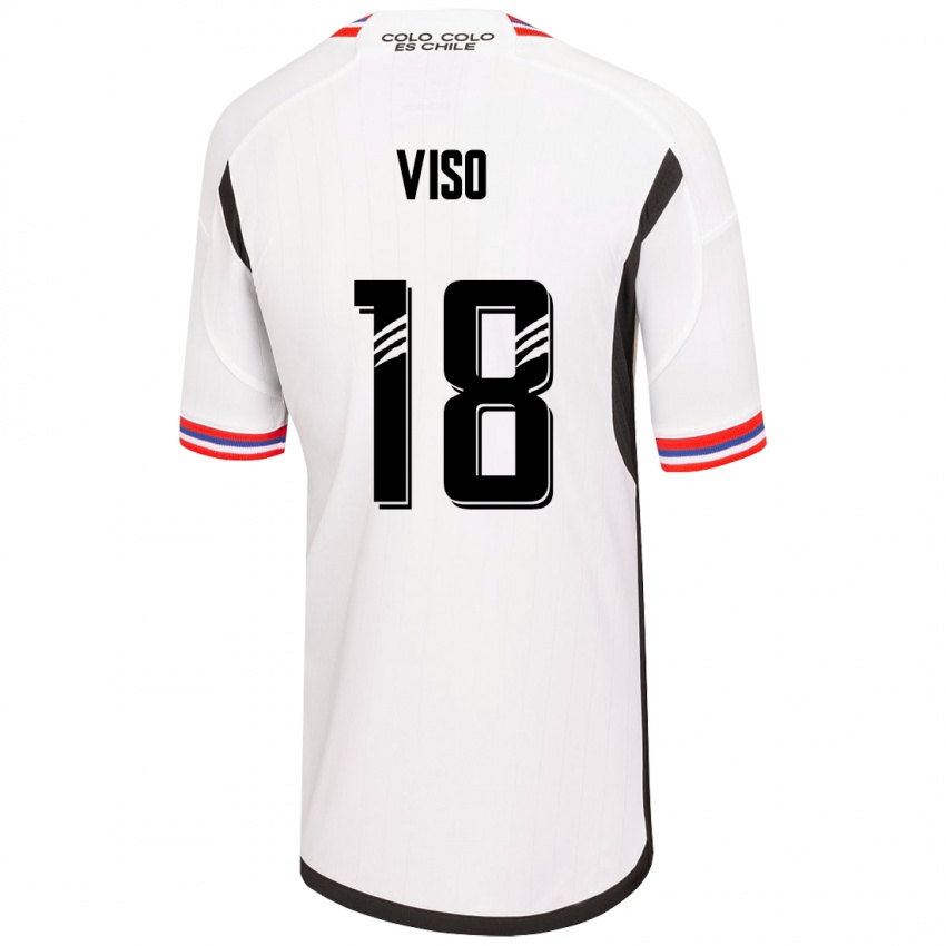 Herren Ysaura Viso #18 Weiß Heimtrikot Trikot 2023/24 T-Shirt Österreich