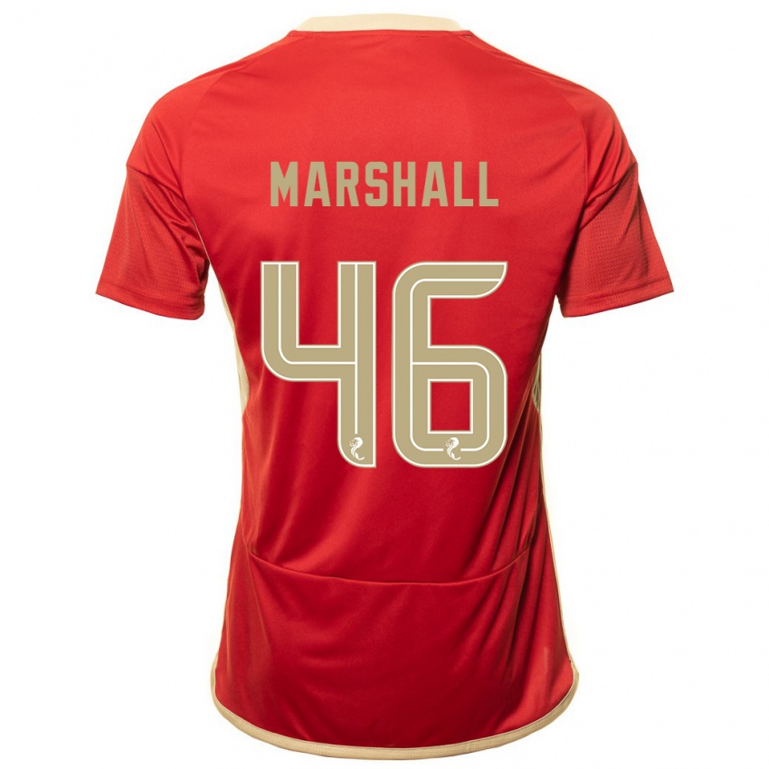 Herren Findlay Marshall #46 Rot Heimtrikot Trikot 2023/24 T-Shirt Österreich