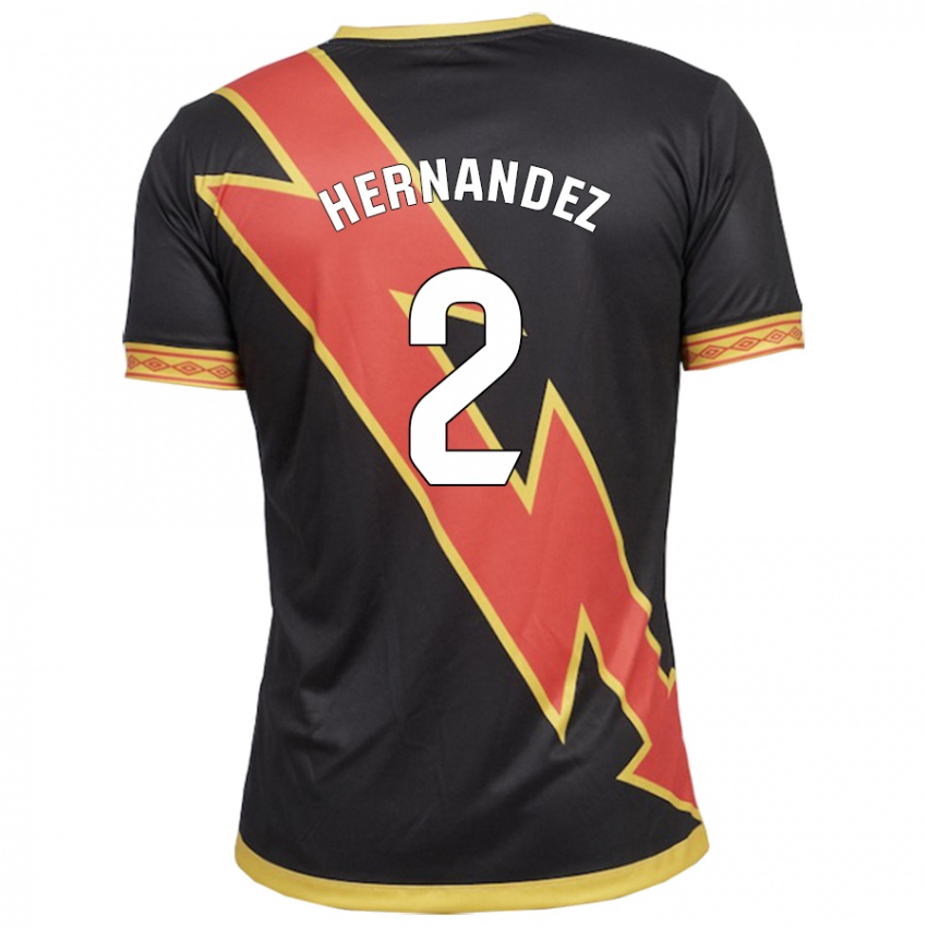 Herren Marco Hernández #2 Schwarz Auswärtstrikot Trikot 2023/24 T-Shirt Österreich