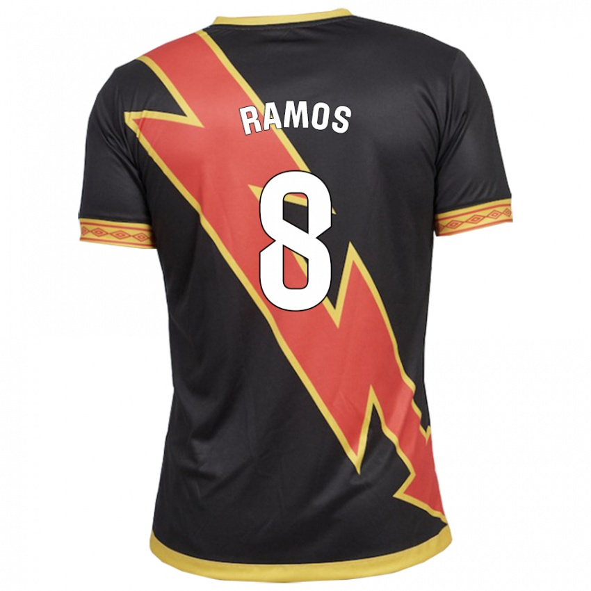 Herren Iván Ramos #8 Schwarz Auswärtstrikot Trikot 2023/24 T-Shirt Österreich