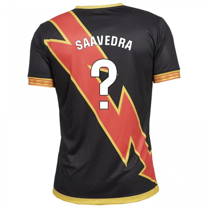 Herren David Saavedra #0 Schwarz Auswärtstrikot Trikot 2023/24 T-Shirt Österreich