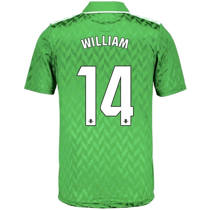 Herren William Carvalho #14 Grün Auswärtstrikot Trikot 2023/24 T-Shirt Österreich