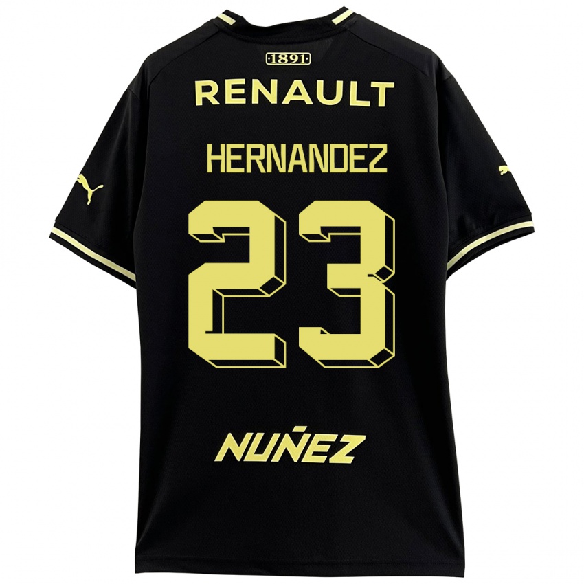 Herren Abel Hernandez #23 Schwarz Auswärtstrikot Trikot 2023/24 T-Shirt Österreich