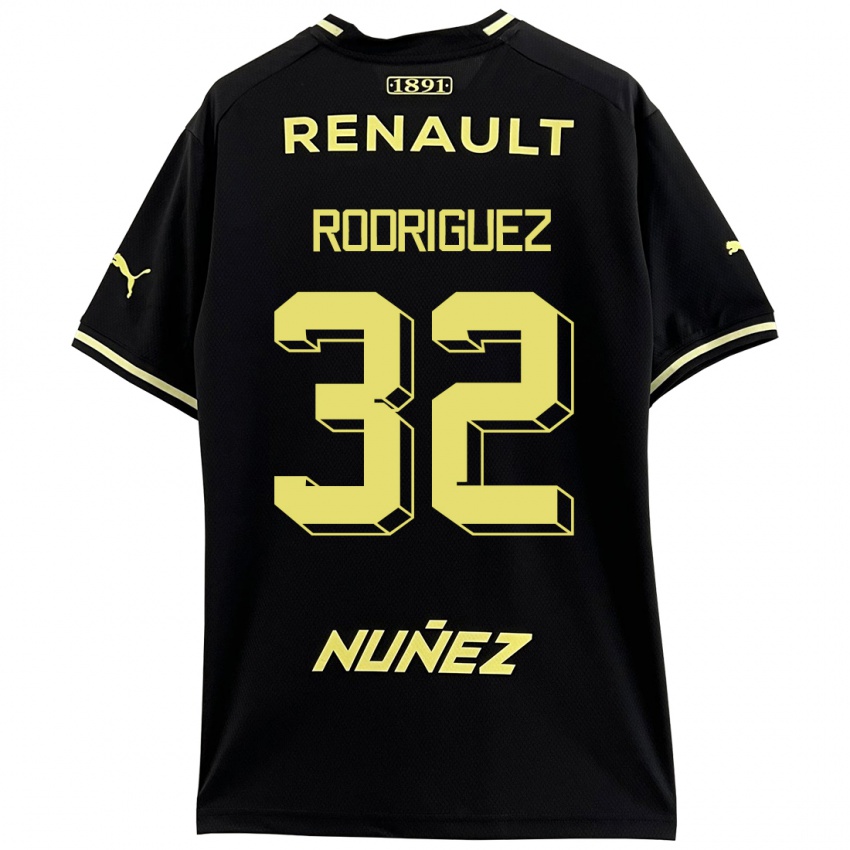 Herren Randall Rodríguez #32 Schwarz Auswärtstrikot Trikot 2023/24 T-Shirt Österreich