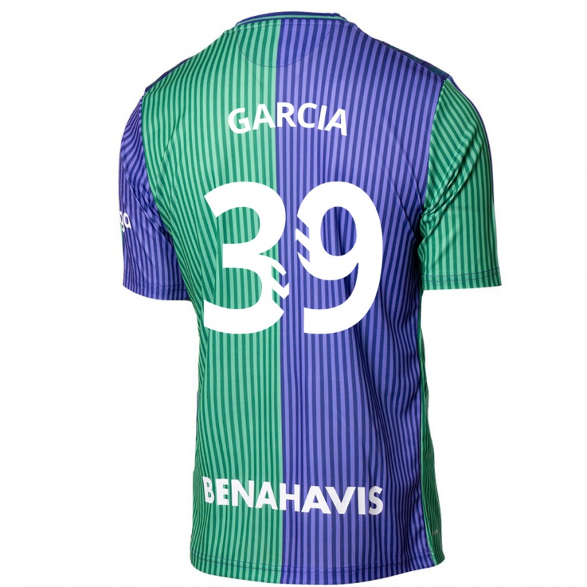 Herren Claudia García #39 Grün Blau Auswärtstrikot Trikot 2023/24 T-Shirt Österreich