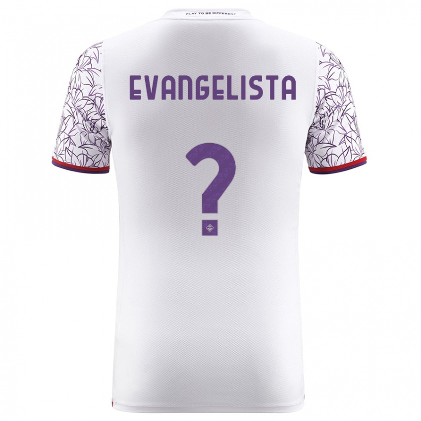 Herren Carlo Evangelista #0 Weiß Auswärtstrikot Trikot 2023/24 T-Shirt Österreich