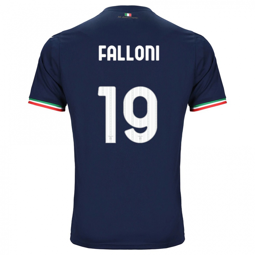 Herren Ludovica Falloni #19 Marine Auswärtstrikot Trikot 2023/24 T-Shirt Österreich