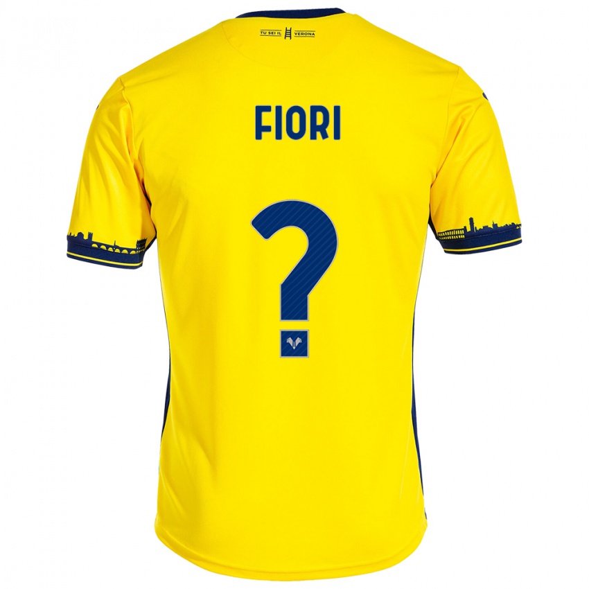 Herren Nicolas Fiori #0 Gelb Auswärtstrikot Trikot 2023/24 T-Shirt Österreich