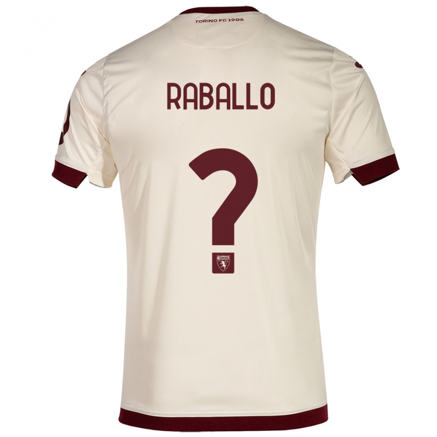 Herren Alessio Raballo #0 Sekt Auswärtstrikot Trikot 2023/24 T-Shirt Österreich