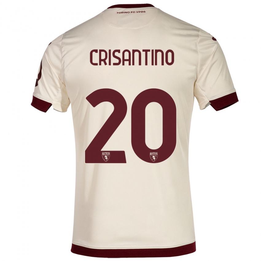 Herren Giulia Crisantino #20 Sekt Auswärtstrikot Trikot 2023/24 T-Shirt Österreich