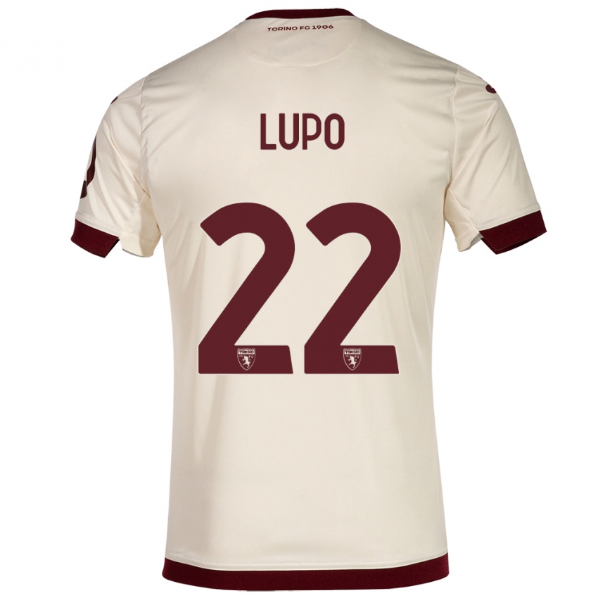 Herren Enrica Lupo #22 Sekt Auswärtstrikot Trikot 2023/24 T-Shirt Österreich