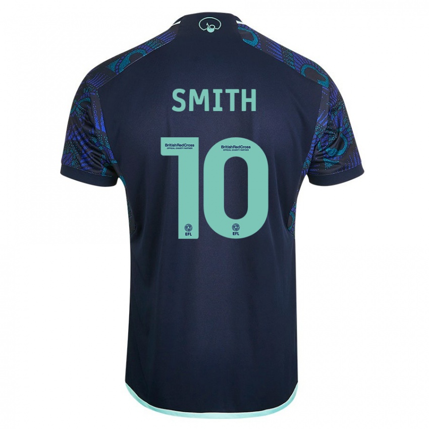 Herren Kathryn Smith #10 Blau Auswärtstrikot Trikot 2023/24 T-Shirt Österreich