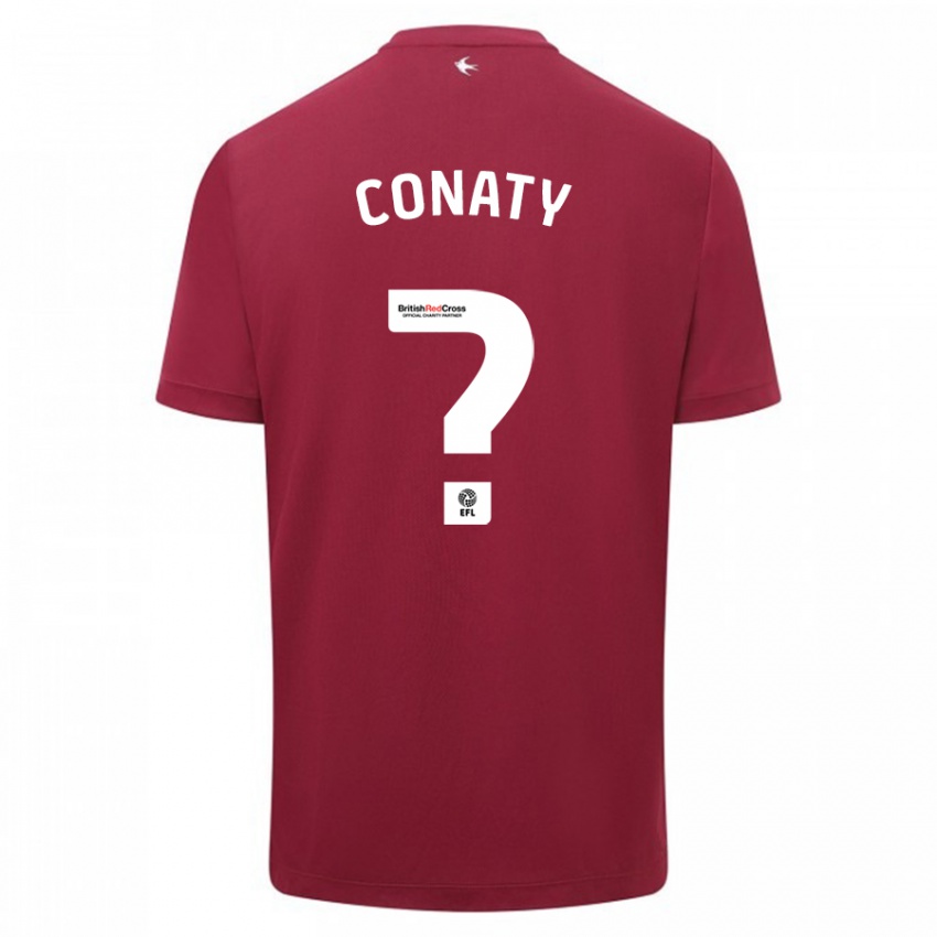 Herren Keano Conaty #0 Rot Auswärtstrikot Trikot 2023/24 T-Shirt Österreich