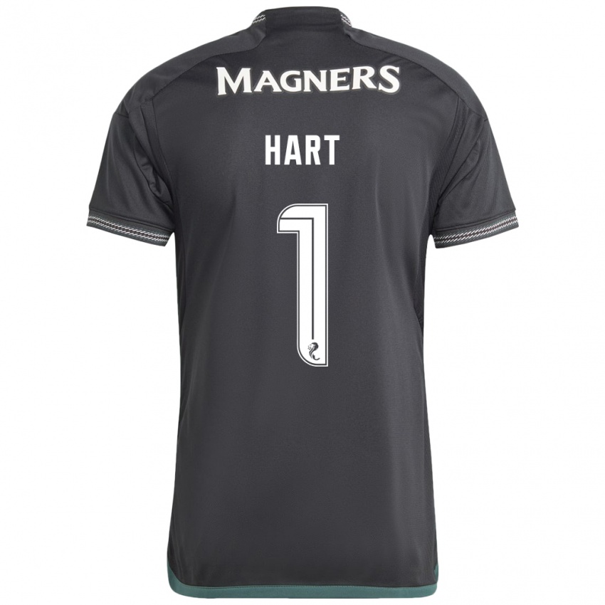 Herren Joe Hart #1 Schwarz Auswärtstrikot Trikot 2023/24 T-Shirt Österreich