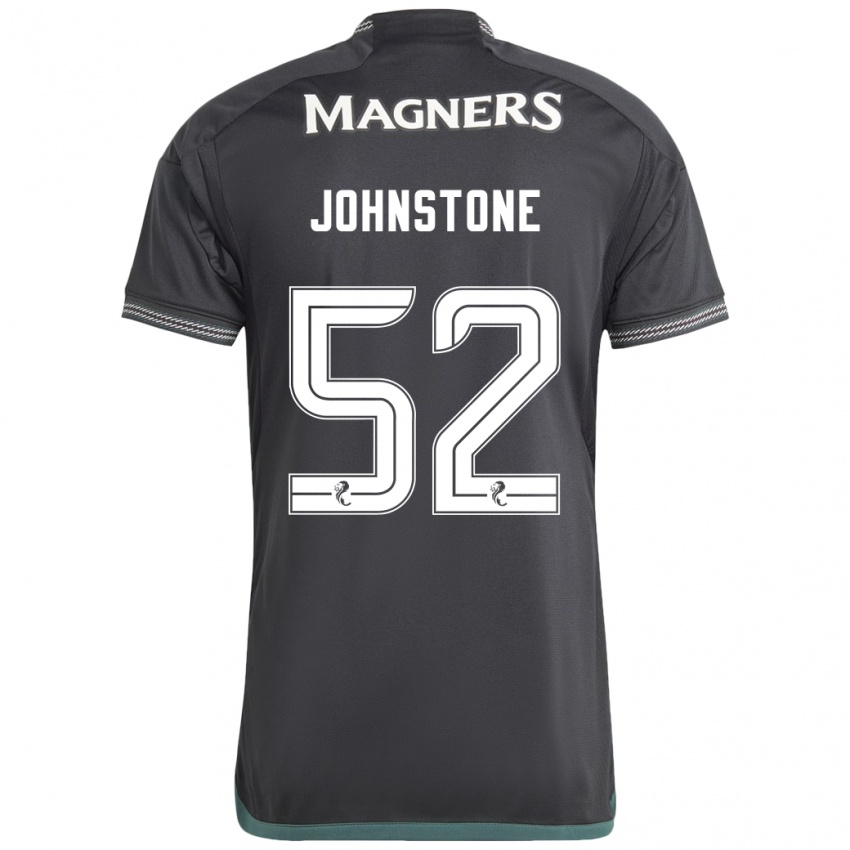 Herren Rachael Johnstone #52 Schwarz Auswärtstrikot Trikot 2023/24 T-Shirt Österreich